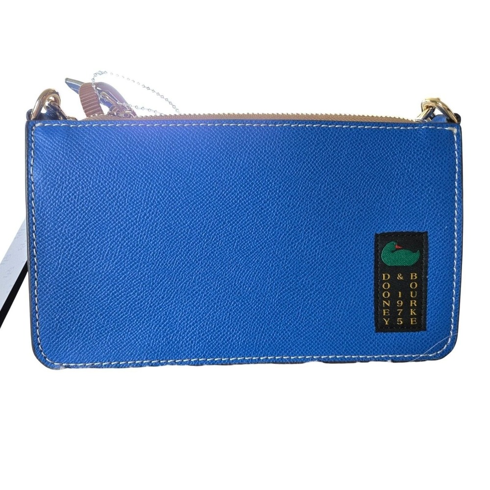Dooney & Bourke Demi 20 Crossbody Women Sm French Blu New Pebble Grain Leather